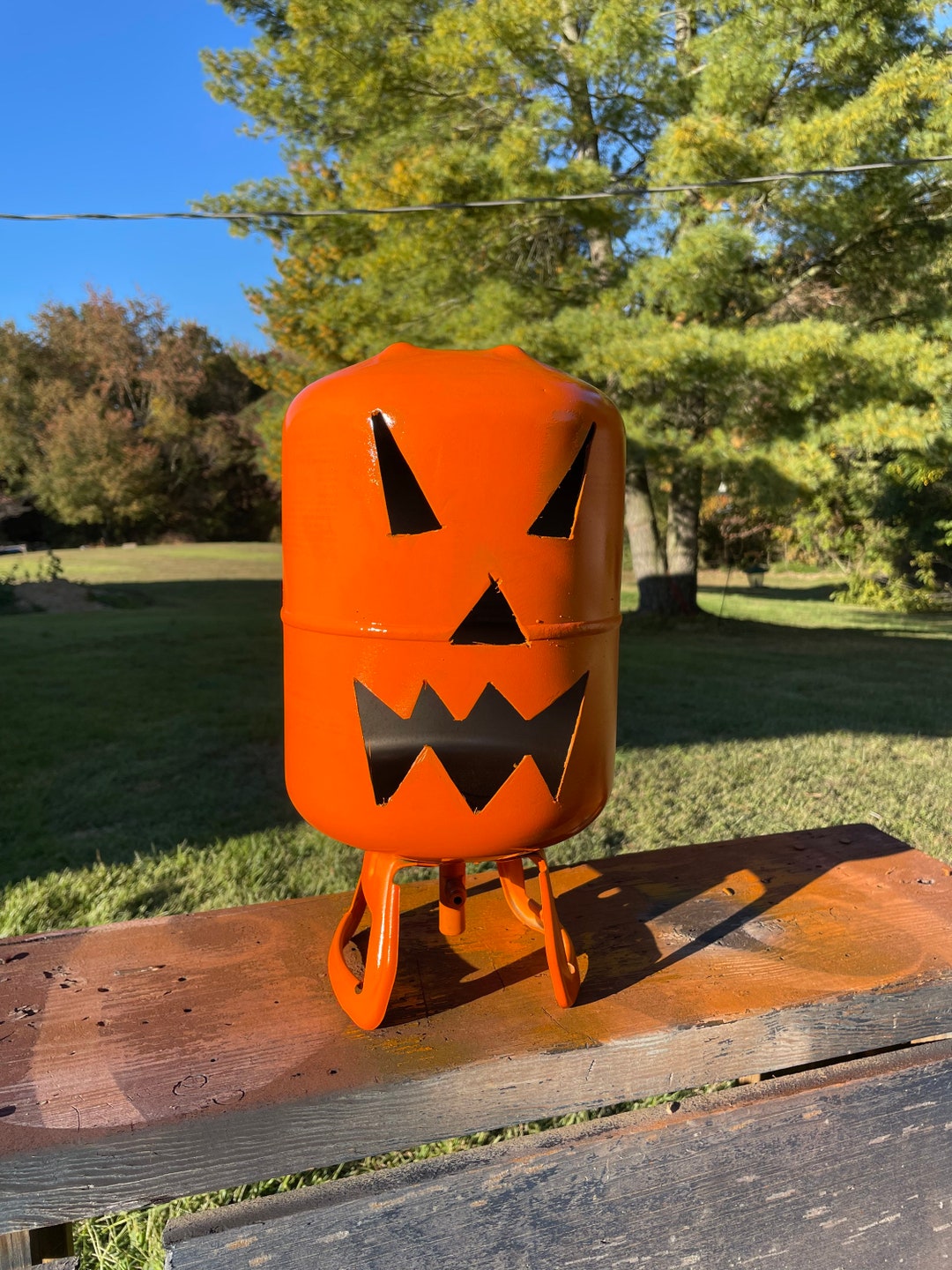 Freon Tank Jack O Lantern Etsy