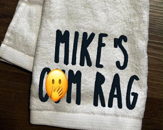 Personalized C*m Rag. Anniversary Gift, Funny Gift