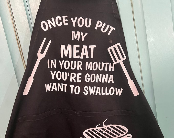 Funny Chef Apron - Grillers Gift