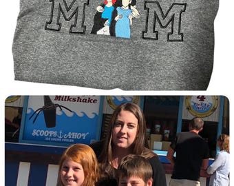 Mom Sweatshirt Embroidered with your photo