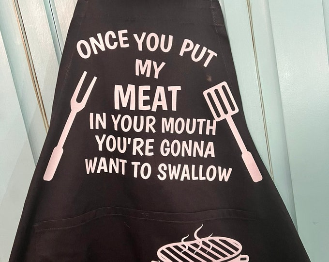 Funny Valentines Apron - Chef Apron