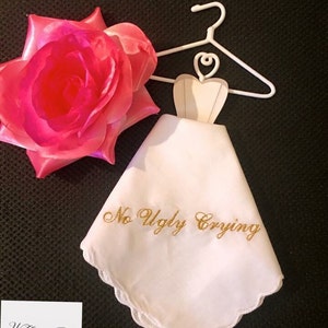Set de 30 pañuelos que lloran sin feo por fichas de boda en Etsy