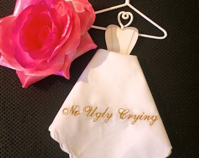 Set of 30 No Ugly Crying Handkerchiefs by Wedding Tokens on Etsy