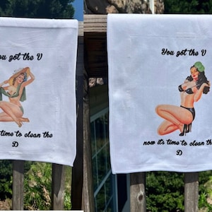 Thank You C*m Again Wash Rag- C*m Handtuch- Jubiläumsgeschenk, Geschenk für Ihn, Lustiges Geschenk