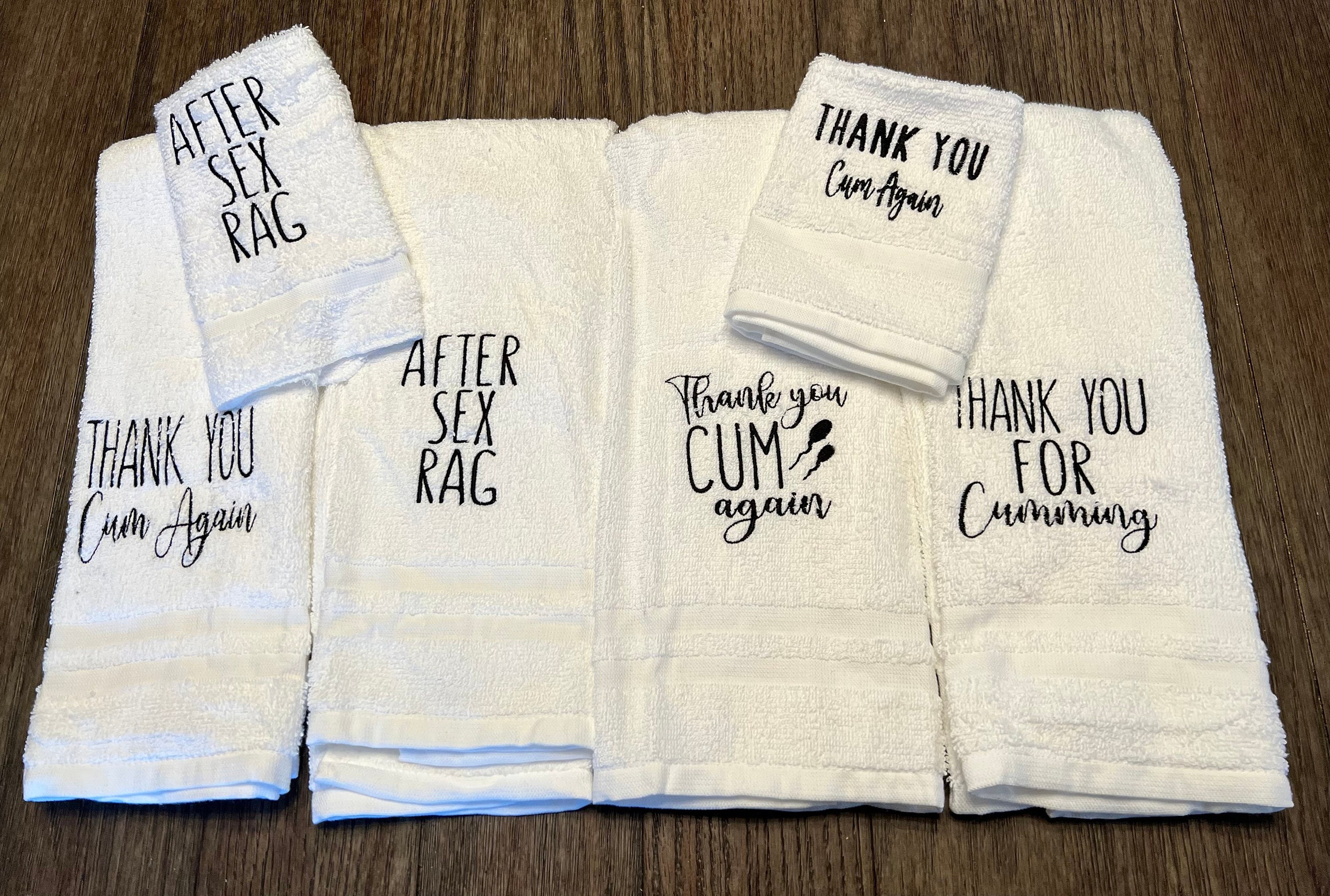 Thank You Cm Again Wash Rag Cm Towel Anniversary Gift, Gift for
