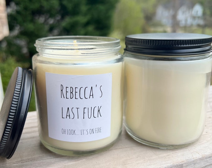 Calming Candle - Funny Candle - Gag Gift- Last Nerve Candle