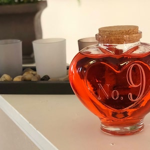 Poción de amor No. 9 Contenedor grabado por Wedding Tokens Venta