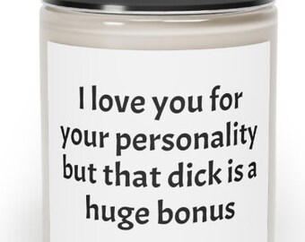 Funny Candle - I Love You Candle- Valentines Gift