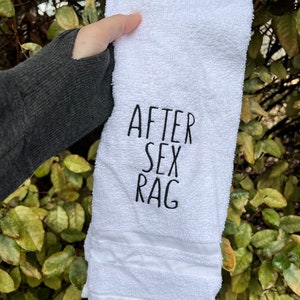 After S * X Wash Rag- C * m Handtuch- Jahrestagsgeschenk, Geschenk für Ihn, lustiges Geschenk, Valentinsgeschenk
