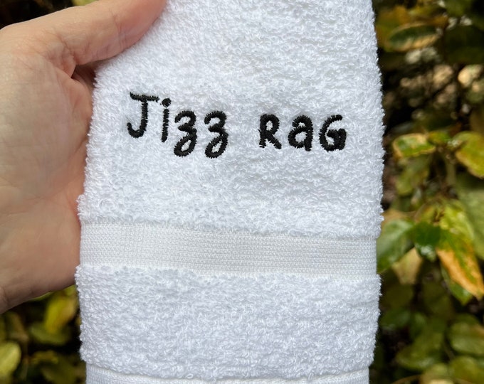 Jizz Rag - Sex Rag - Anniversary Gift