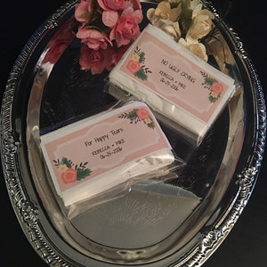 Paquetes de pañuelos personalizados, Sin llanto feo, Lágrimas felices de Wedding Tokens Sale