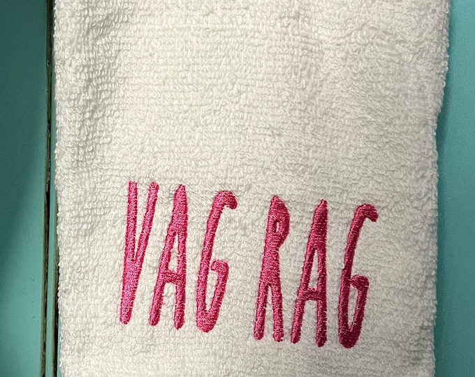 Vag Rag, Anniversary Gift For Her, Girlfriend Gift, Funny Anniversary Gift