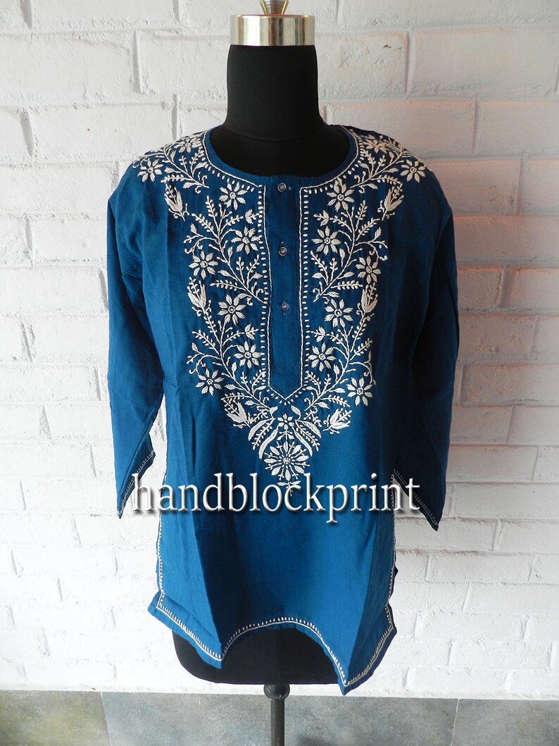 Women/'s Plus Size Cotton Tunic,Embroidered Tunic,Indian Tunic,Indian Blouse,Indian Dress,Summer Tunic,Beach Tunic,Beach Cover Up,Maxi Dress