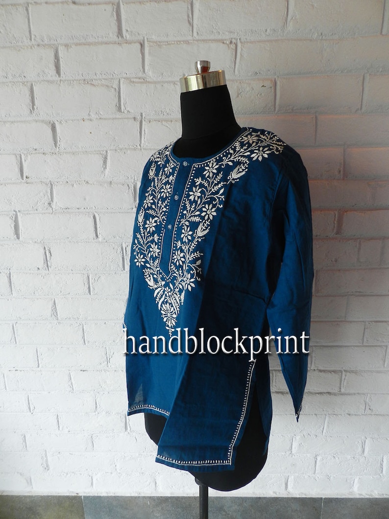 Women/'s Plus Size Cotton Tunic,Embroidered Tunic,Indian Tunic,Indian Blouse,Indian Dress,Summer Tunic,Beach Tunic,Beach Cover Up,Maxi Dress