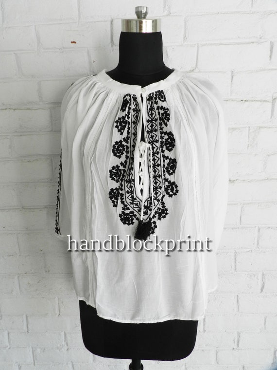 plus size white tunic