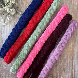 Braided Bohemian Headband, Yoga Workout Running Hairband, Hippie Headband, Women’s Fashion Hair Accessories, Nurse Headband, Gifts for Her