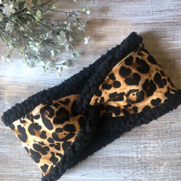 WOVEN TWIST HEADBAND SNOW WHISPERS