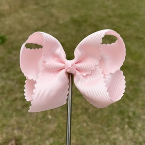 Rosa Bogenschleife 10,5 cm, rosa Bogenschleife, Geburtstagsgeschenk, Schleife, Weihnachtsgeschenk, Kinder, Geschenk, Geburtstagsgeschenk