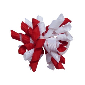 3.5 inch curly korker bows,kids gift,birthday gift, christmas gift
