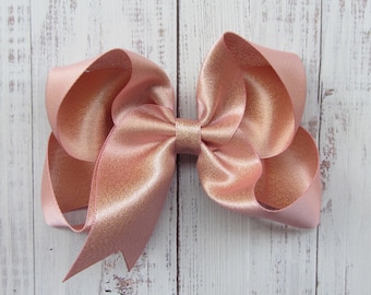 4.5 inch purl ribbon Hair Bow,kids gift,stack bow,birthday gift