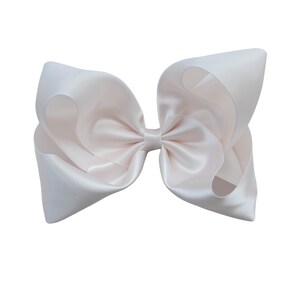 5 inch pink satin Hair Bow,birthday gift,kids gift B