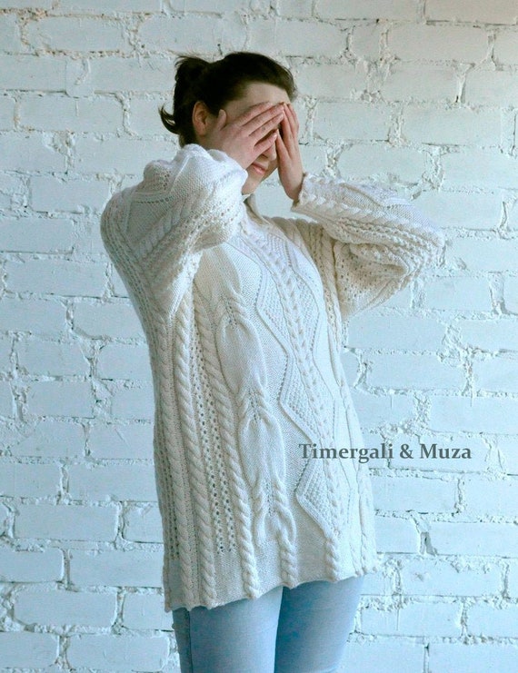 aran jumper dress