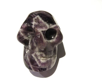Chevron Amethyst Schädel