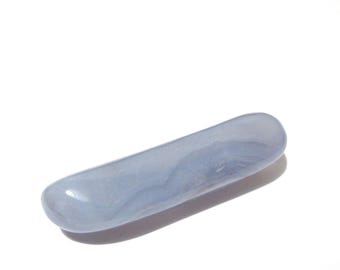 Natural Blue Agate (Malawi) Polished Piece 'A' Grade