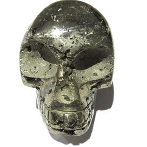 Pyrite Skull