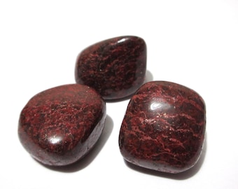 3 Zinnober Trommelsteine Klein