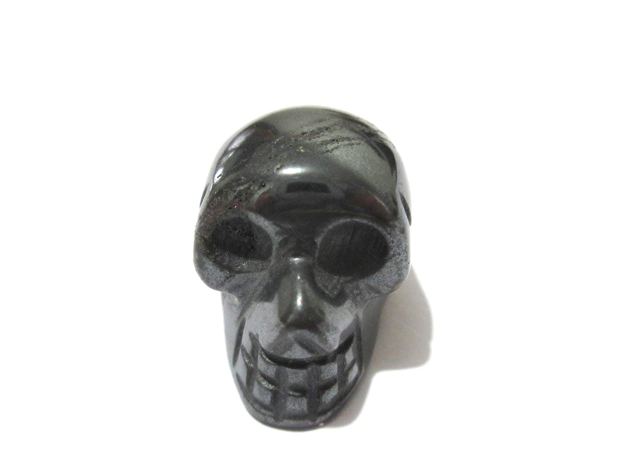 Hematite Skull - Small - Etsy