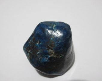 Shattuckite with Cuprite Tumblestone