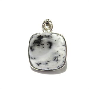 Merlinite (genuine Merlinite) Sterling Silver Pendant