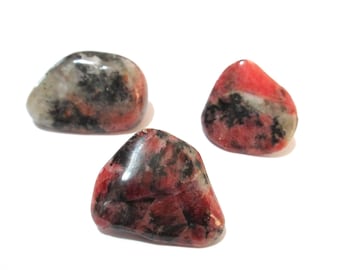 3 Rhodonite 'A' Grade Tumblestones