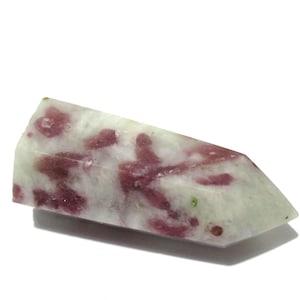 Rubellite Tourmaline in Quartz Polished Standing Point (Brazil) 'A' Grade