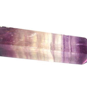 Purple Fluorite Obelisk: Polished Crystal Point (9.3 cms)