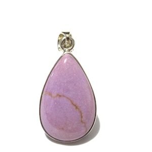 Phosphosiderite Pendant Sterling Silver