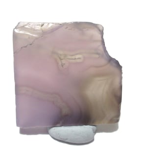 Purple Moss Agate Polished Slice (India)