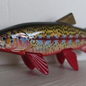 Realistic Golden Trout Replica