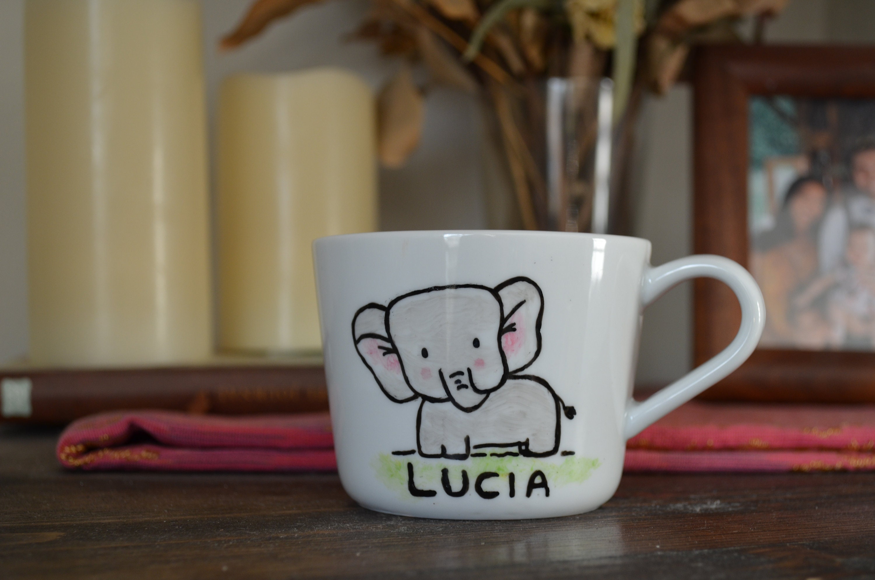 Younger Kids Personalised Name Mug Children's Name Mug Etsy