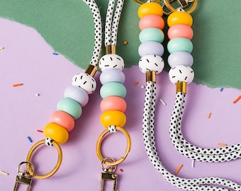 Lanyard ID Holder Teacher: Keychain Accessory Badge Holder