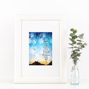 Rumi Quote, Watercolor Print Design/Print, Watercolour Digital Prints, Home Decor, Printable Art, Wall Art, Islamic Print