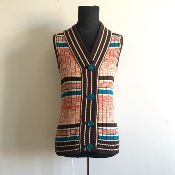 boho sleeveless cardigan