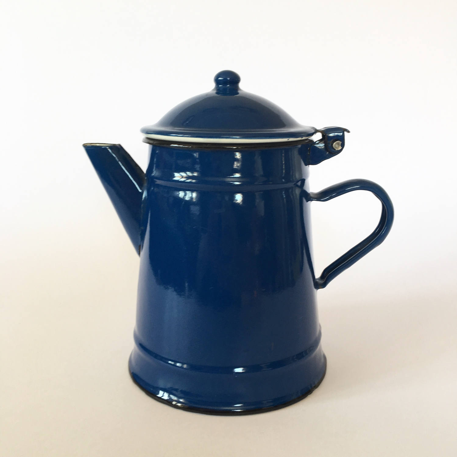 Enamel Coffee Pot TeaPot French Coffee Maker Enamelware Etsy