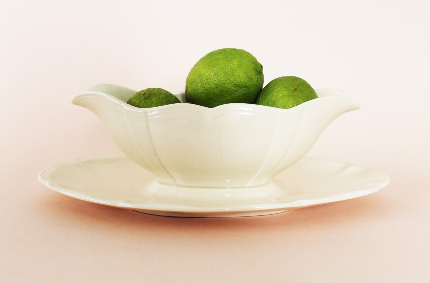 Ancienne Saucière Français. Sarreguemines. Minerai de Fer Blanc. Saucière. Transferware. Bol Sauce V