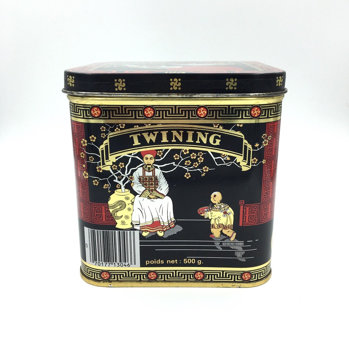 Tin Box. Vintage Twining Tea Tin Canister. Metal Box. Storage Etsy