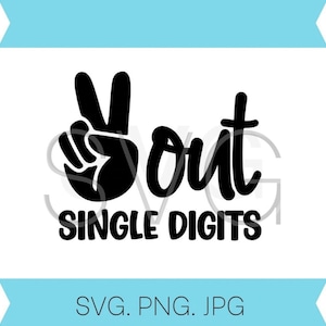 Peace aus einzelnen Ziffern svg. 10er Geburtstag svg. Zweistellig Geburtstag svg. Geburtstag Shirt svg. 10. Geburtstag Junge svg. 10. Geburtstag Mädchen