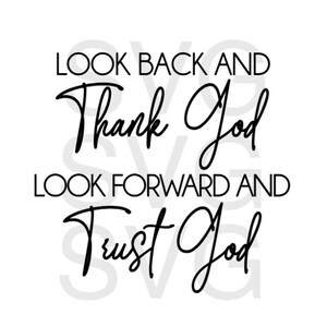 Merci à Dieu SVG, Faites confiance à Dieu SVG, Christian SVG, Nouvel An SVG, Pâques SVG, Cadeau pour maman SVG, Citation inspirante SVG, Motivational SVG