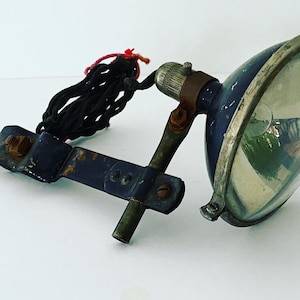 Vintage Industrial lighting - Car light