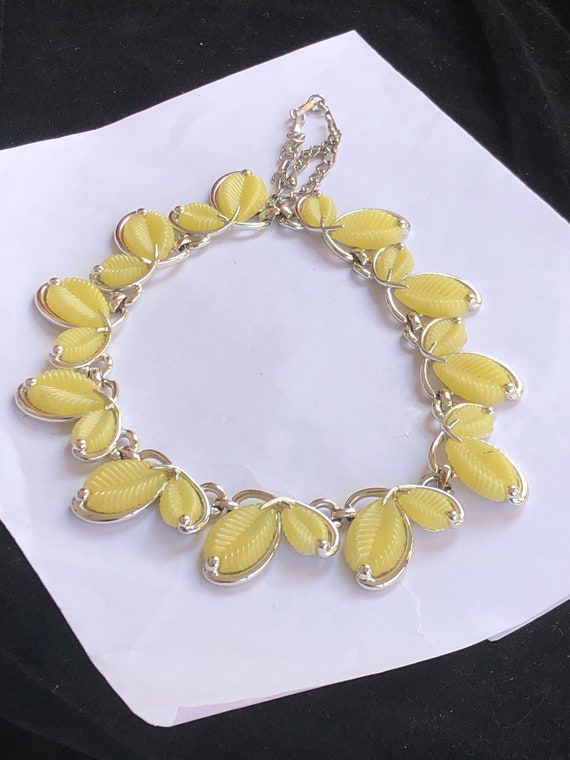 Marboux Necklace Sunshine Yellow Lovely Etsy